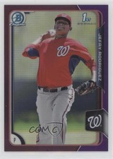 2015 Bowman Chrome Prospects Purple Refractor /250 Jefry Rodriguez #BCP205 0hs3