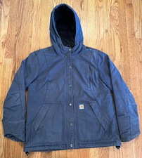 Carhartt Quick Duck Full Swing Cryder Jacket 102246 482 Woman's Sz Large 12/14