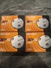 TaylorMade TP5 Pix Auburn Tigers Collegiate Golf Balls 4 Dozen BRAND NEW 48 Ball
