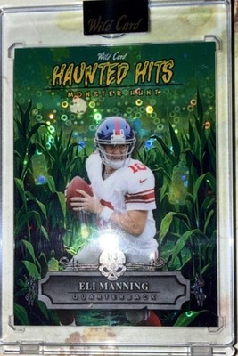 Wild Card Haunted Hits Monster Hunt Eli Manning 2025 Serial 3/3 HHCF-EM