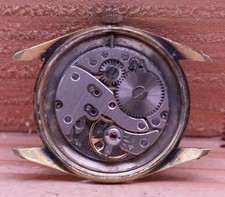 ALLAINE 17j SWISS CAL. FF 55 MEN'S WRIST WATCH 32.5mm 18mm LUG FOR REPAIR (HK)