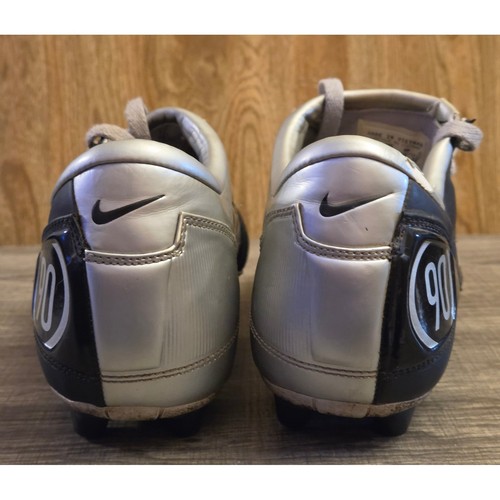 Vintage Total 90 Air Zoom III Cleats Mens Size 10 Black Silver - Picture 4 of 10