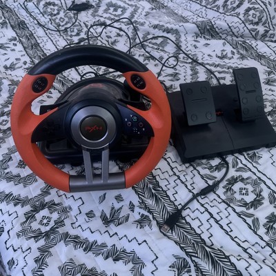 PXN V3II Pro Racing Car Gaming Steering Wheel with Pedals