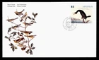 DR WHO 2005 CANADA FDC BIRD IMPERF AUDUBON R81288
