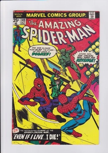 Amazing Spider-Man #149, Oct. 1975 Marvel Comics, 1st Spider Clone VF-