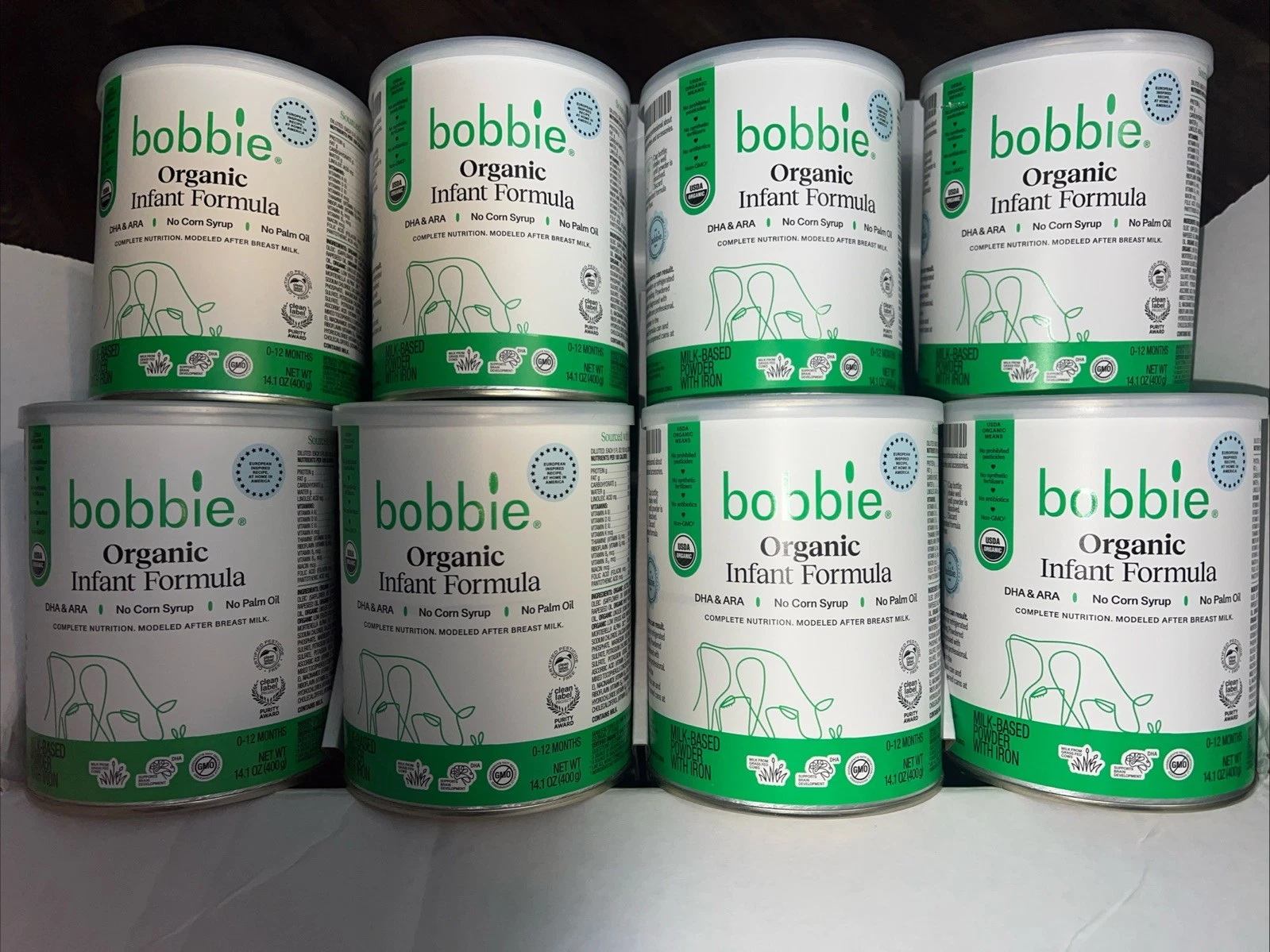 Lot Of 8 Bobbie Infant Powder W/iron Organic Exp Oct/ 2027
Opens in a new window or tab