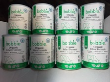 Lot Of 8 Bobbie Infant Powder W/iron Organic Exp Oct/ 2027