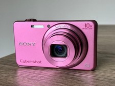 SONY Cyber-shot DSC-WX200 Pink 18.2MP Tested Working With Battery From Japan