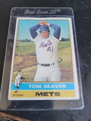 1976 Topps 600 TOM SEAVER baseball card - high number