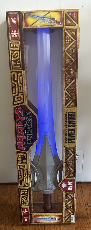 Masters Of The Universe HeMan Power Of Grayskull SWORD 2026 Lights & Sounds