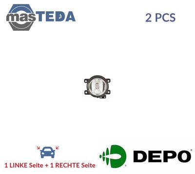333-2037N-UQ NEBELSCHEINWERFER PAAR SET LORO 2PCS NEU OE QUALITÄT