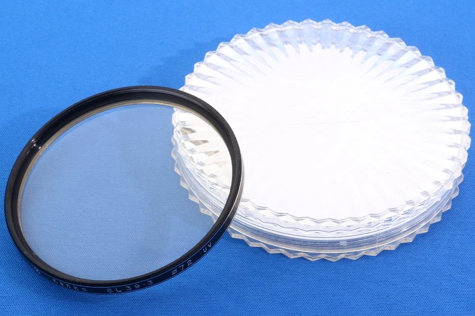 Kenko Lens Filter 72mm Skylight, R1, Y42, PL 4Filter Set w/Case+Box from Japan - Image 3 of 4