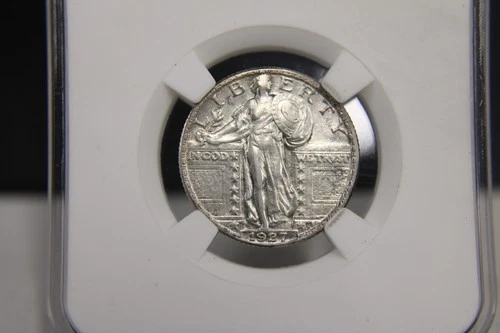 1927p Standing Liberty Silver Quarter Very Nice Coin Lightly Circulated