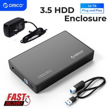 ORICO External Hard Drive Enclosure for 3.5/2.5" SATA Hard Drives USB 3.0