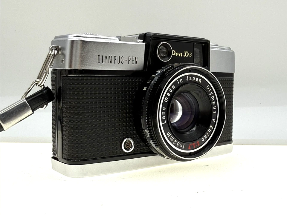 [Exc+5] *Exc+5* Cámara fotográfica Olympus Pen D3 media llama 32 mm F1,9 de JAPÓN Foto 3 de 4