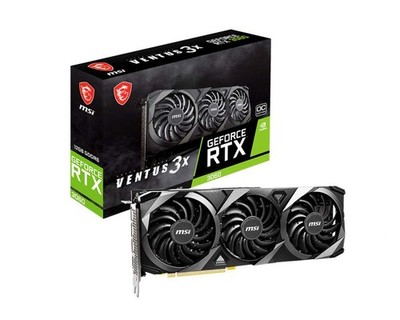 MSI GeForce RTX 3060 Ventus 3X OC 12GB GDDR6 Graphics Card