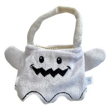 Build A Bear Ghost Trick Or Treat Bag Tote Teddy Halloween Plush Accessory