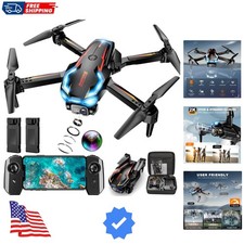 Drone with Camera for Adults, 2K HD FPV Drones with Upgrade Altitude Hold, On...