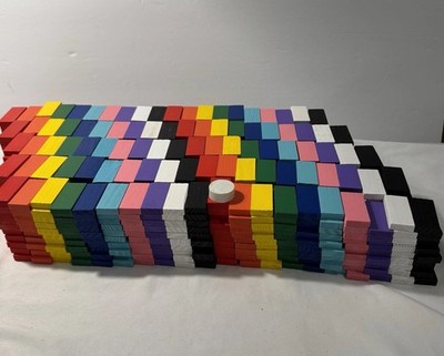 Pro-Domino Kit | Bulk Dominoes Set, STEM STEAM - 999 Dominoes + Accessories