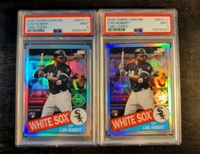Luis Robert Lot of (2) 2020 Topps Chrome #85TC17 Rookie RC PSA 9
