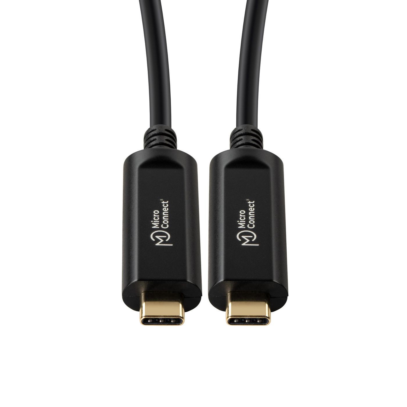 MicroConnect USB3.1CC20OP USB-C Cable – 20m 21.6Gbps 4K60Hz Optic Fibre