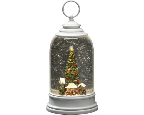 "Led Wasserlaterne \"Weihnachtsmarkt\" Konstsmide 2 Leds Lichtfarbe Warmweiß Batter"-image