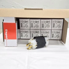 10 Legrand Pass & Seymour L15-20P Turnlock Plug 20A 3PH 250V 3P 4W NEMA HUB2421