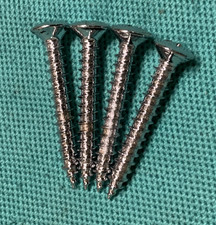 Vtg Kramer Electric Guitar Neck Plate Original Mounting Screws