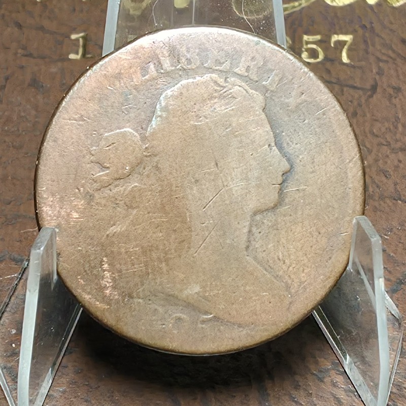 1805 S-268 R-3 Draped Bust Large Cent Coin 1c
