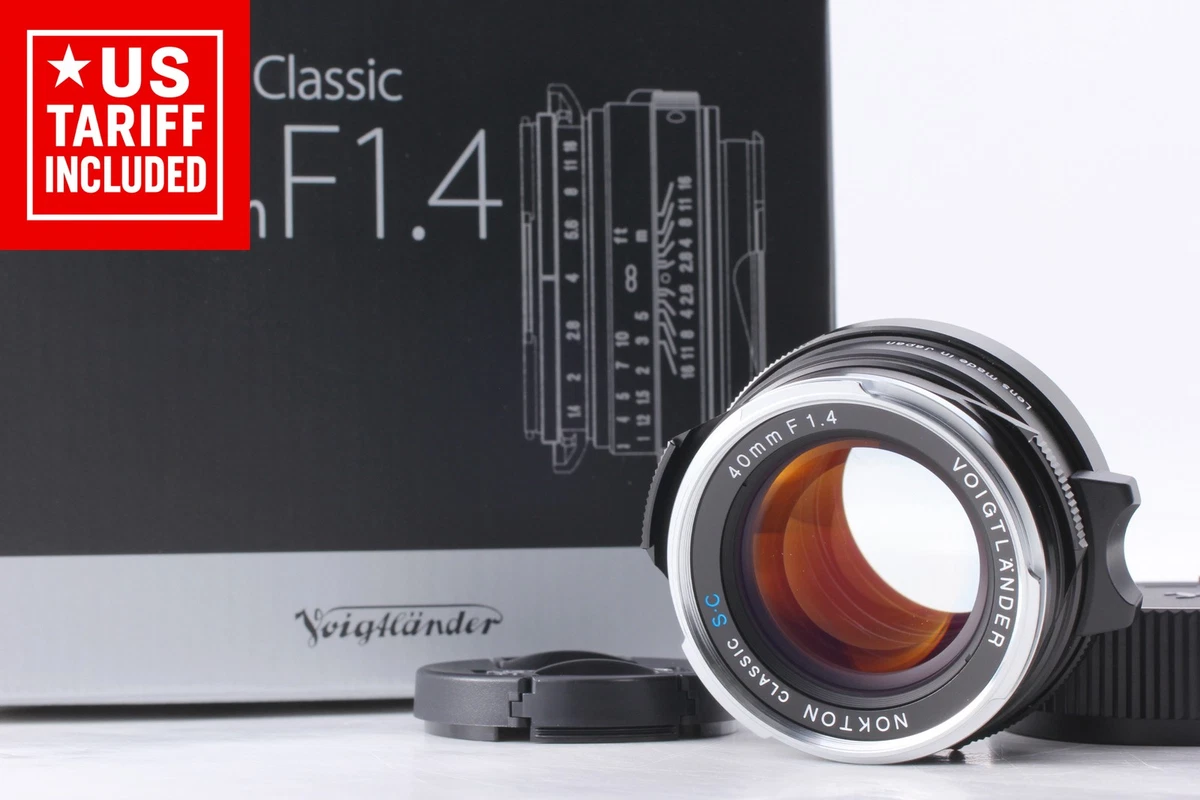 Voigtländer f/1.4 Lenses 40mm Focal for sale - eBay