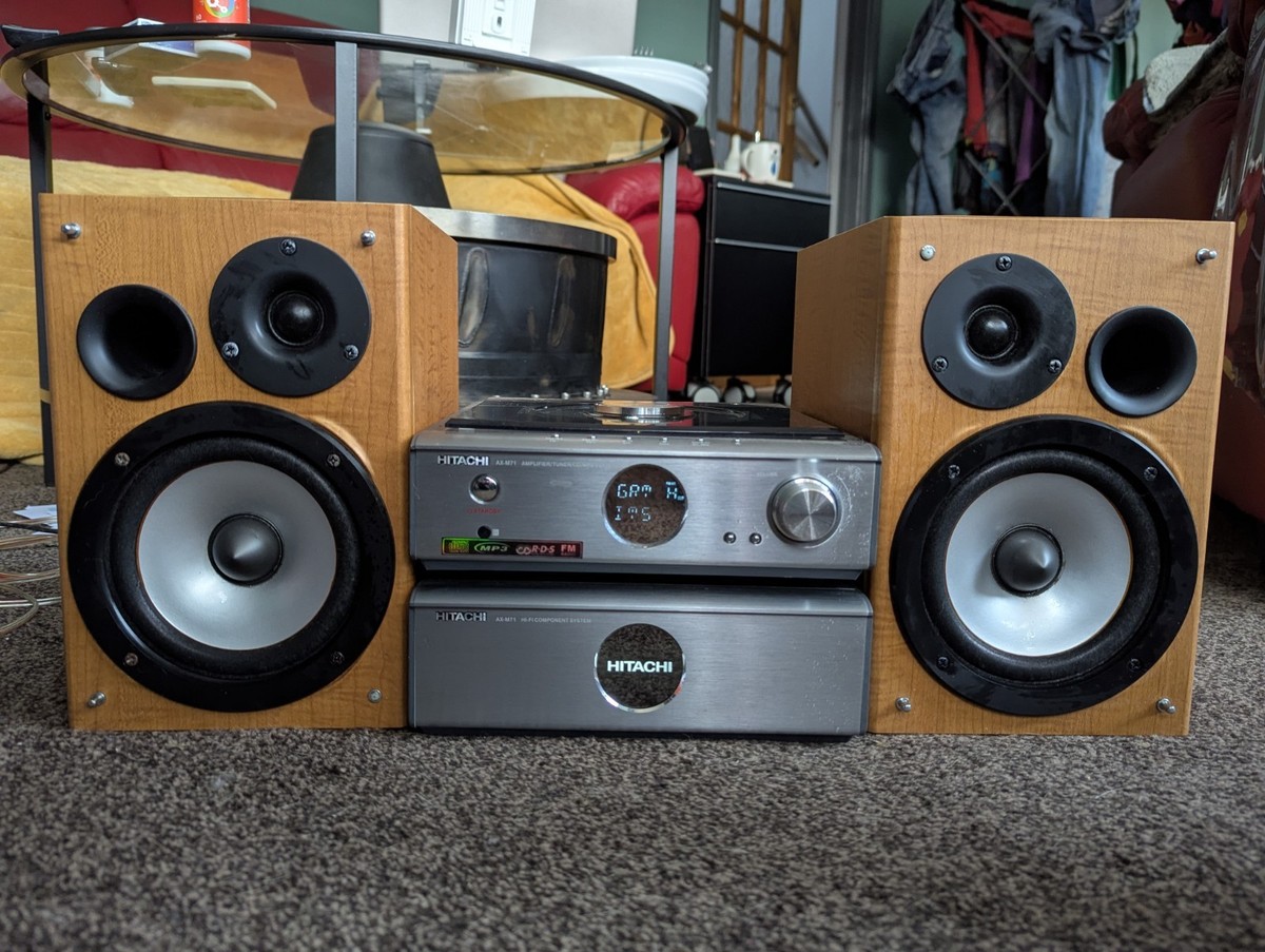 Hitachi Ax-m7 Minidisc CD Receiver Micro System GWO for sale