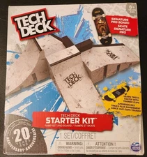 TECH DECK Starter Kit, Customizable Ramp Set with Exclusive Pro Fingerboard and