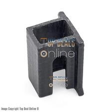 Portaspazzole singolo Bosch in carbonio per ROTAK 34 32R 340C 370 40 40GC 43LI Nero