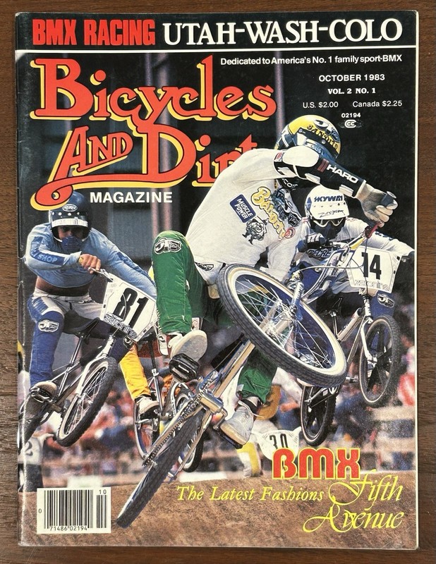 October 1983 Bicycles And Dirt Magazine Old School BMX Vintage Bandito Navaho
