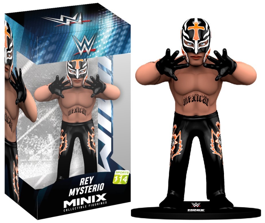 Rey Mysterio (WWE) Minix 4.5-Inch Vinyl Entertainment Figure | eBay