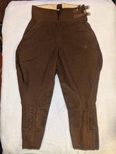 Vintage JODHPUR Real Sport Breeches Riding Pants Suede 20's EQUESTRIAN Buckle