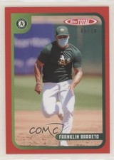 2020 Topps Total Red 6/10 Franklin Barreto #764 1c7