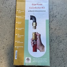 gas hose connector Kit With Quick Disconnector 36