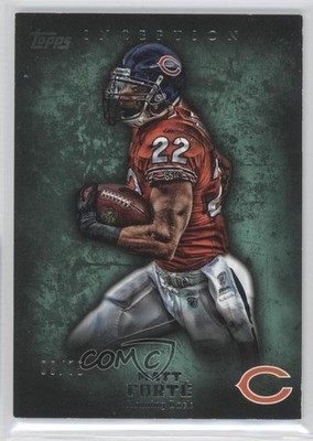 2012 Topps Inception Green 9/75 Matt Forte #75 0e8