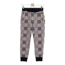 Size:0 PEARLY GATES 055-2131216 Jogger Pants Glen Plaid Pink Used STST-0