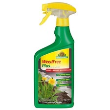 Neudorff Weedfree Plus 750ml Natural Weed Moss Killer RTU Spray for Paths