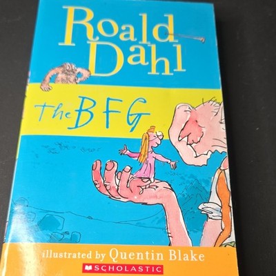 Roald Dahl The BFG Paperback Fantasy Fiction Scholastic Illustrated 2007