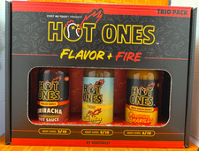 Hot Ones Flavor Fire Hot Sauce Trio Pack Gift Set - 15oz/3ct Sealed