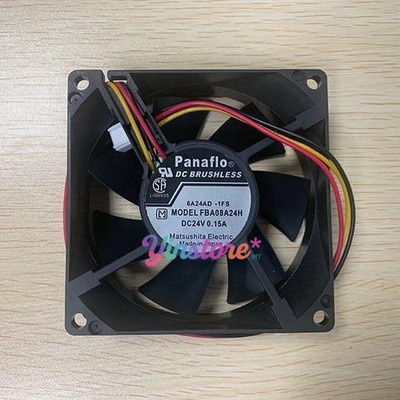 1 Pc. New FBA08A24H Inverter Cooling Fan 8CM 8025 DC24V 0.15A 3Pin