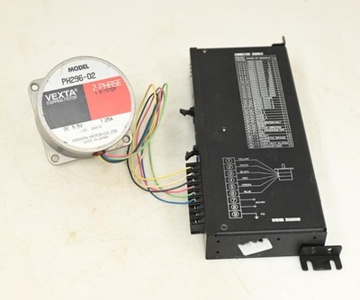 Vexta PH296-02 Stepping Motor & UI215GA Oriental Motor Intelligent Driver (USED)