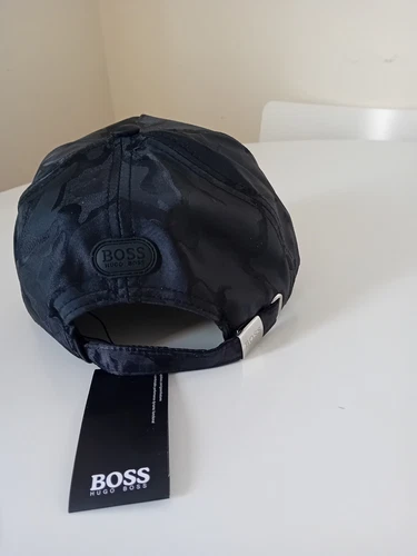 Brand New Hugo Boss Black Camo Baseball Cap for Summer Outdoor Activities - Picture 3 of 3