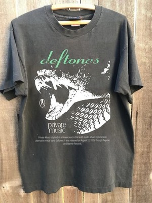 Deftones Private Music Tracklist Unisex Unisex 2025 chacoal Shirt