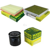MANN-FILTER Inspektionspaket FüR Opel Zafira A 1.8 16V 1.6 Cng 2.0 Opc Astra G