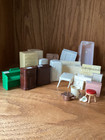 Vintage Mixed Brand Marc+ Lot 20Plastic Doll house Furniture Dollhouse Kitchen