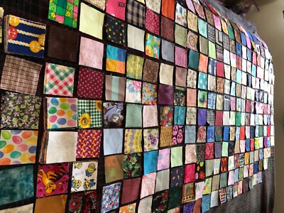Bargain Fabric Craft/Quilting Squares 5  -Lot Of 50